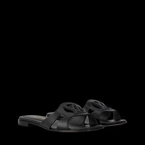 LV Isola Flat Mule Size 10